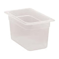 Cambro Polypropylene Gastronorm Tray - Translucent - 1/4 150mm