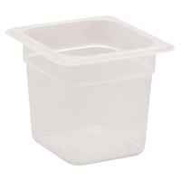Cambro Polypropylene Gastronorm Tray - Translucent - 1/9 100mm
