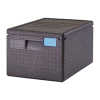 Cambro GOBOX EPP180 Top Loading GN Pan Carrier for 1/1 x 200mm Pans - Black
