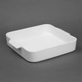Olympia Whiteware Square Eared Roaster - 260x225x50mm (Box 2)