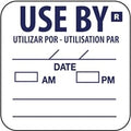 Hygiplas Removable Use By Labels (1000 Pack)