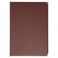 Olympia Leatherette Style Menu Cover A4 4 Card