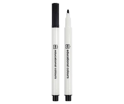 EC Whiteboard Markers 2.9mm Bullet Black Pack of 10 image 4