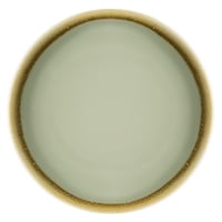 Olympia Kiln Moss Round Coupe Plate - 180mm 7" (Box 6)