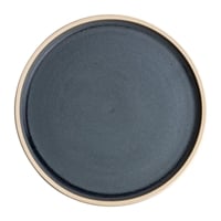 Olympia Canvas Flat Round Plate Blue Granite 180mm (6 Pack)