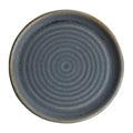 Olympia Canvas Small Rim Round Plate Blue Granite 180mm (6 Pack)