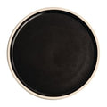Olympia Canvas Flat Round Plate Delhi Black 250mm (6 Pack)