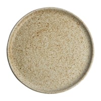 Olympia Canvas Small Rim Round Plate Wheat 265mm (6 Pack)