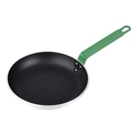 Hygiplas Aluminium Non-stick Teflon Platinum Plus Frying Pan with Green Handle 240mm