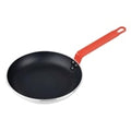 Hygiplas Aluminium Teflon Platinum Plus Frying Pan with Red Handle 240mm