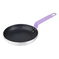 Hygiplas Aluminium Non-Stick Teflon Platinum Plus Frying Pan with Purple Handle 200mm