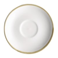 Olympia Kiln Chalk Saucer (Fits FB990) - 160mm 6 3/10" (Box 6)