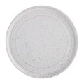 Olympia Cavolo White Speckle Flat Round Plate - 220mm 8 2/3" (Box 6)