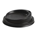BioPak PS Plastic Lids for BioPak BioCups 80mm Black (1000 Pack)