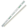 BioPak Individually Wrapped Compostable Paper Straws White (250 Pack)