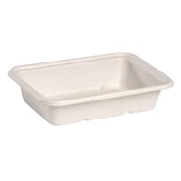 BioPak BioCane Takeaway Bases White - 500ml (500 Pack)