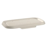 BioPak Biocane Takeaway Lids to Suit 750 & 1000ml White (500 Pack)