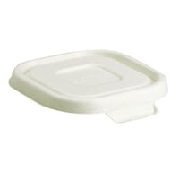 BioPak BioCane White Takeaway Lids to Suit 480 & 630ml Base (600 Pack)