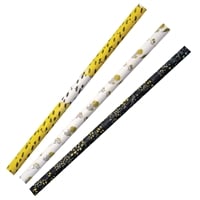 BioPak Art Series Compostable Jumbo Paper Straws (100 Pack)
