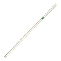 BioPak Compostable Paper Straws White (250 Pack)