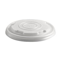 BioPak PLA Lids for BioPak BioBowl 250ml White (1000 Pack)