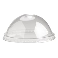 BioPak PET Dome Lids for BioPak BioBowl 250ml Clear (1000 Pack)