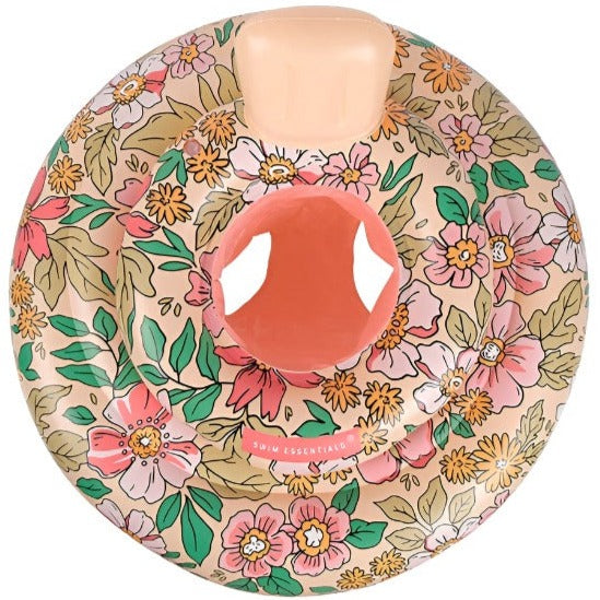 Swim Essentials Inflatable Baby Swimseat - Blossom, 0-1 yrs image 3