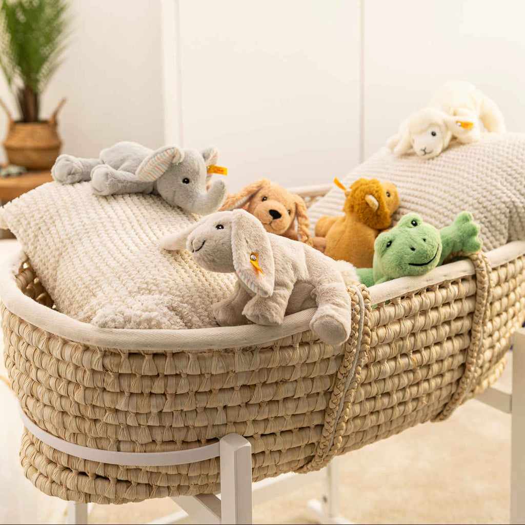 Steiff Soft Cuddly Friends - Floppy Hoppel Rabbit Light Grey, 20 cm image 2
