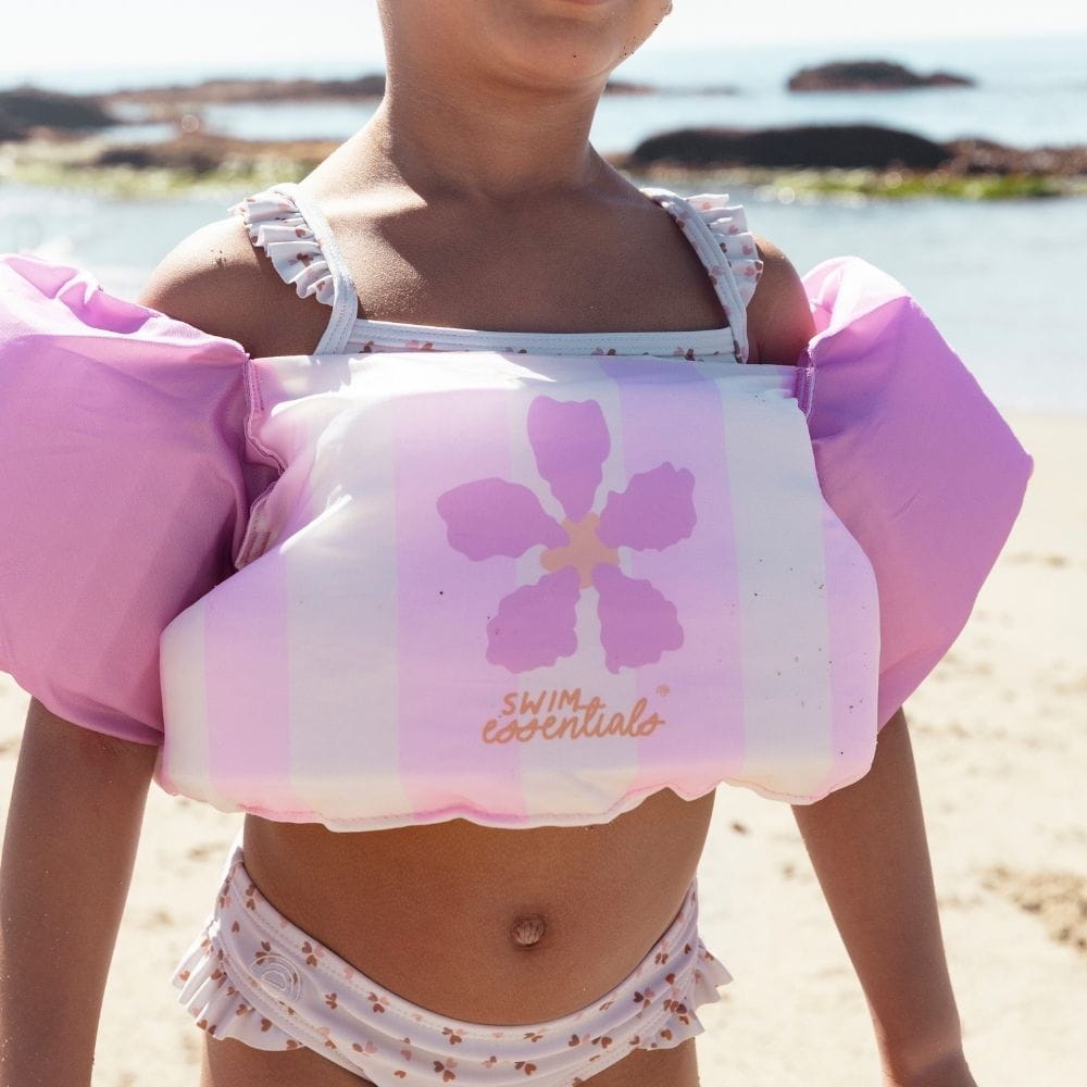 Swim Essentials Puddle Jumper Swim Vest - Pink Flower Market, 2-6 yrs image 6