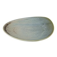 Olympia Ember Blue Triangle Plate - 250x207mm 10" (Box 6)