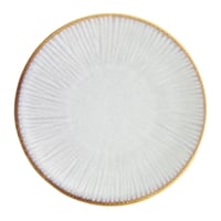 Olympia Drift Grey Embossed Coupe Plate - 180mm 7" (Box 6)