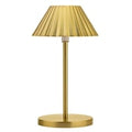 Utopia Aruba LED Cordless Table Lamp Brushed Gold - 110 x 230mm