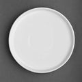 Olympia Whiteware Flat Round Plate - 152mm 6" (Box 6)