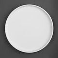 Olympia Whiteware Flat Round Plate - 270mm 10 2/3"(Box 4)