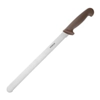 Hygiplas Slicer Serrated Brown Knife 305mm