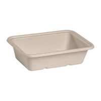 BioPak BioCane Takeaway Bases Natural 600ml (Pack 500)