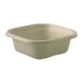 BioPak BioCane Natural Takeaway Square Bases - 280ml (Pack 600)