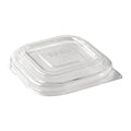 BioPak rPET Lids Clear for BioCane Square Base 280 480 & 630ml (600 Pack)
