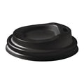 BioPak PLA Lids for BioPak BioCups 4oz 62mm Black (1000 Pack)