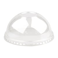 BioPak PET Clear Dome Lid 90mm for BioCup Paper Cup 390-650ml 12-22oz (1000 Pack)