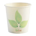 BioPak BioCup Single Wall Leaf - 120ml 4oz 63mm (Pack 2000)
