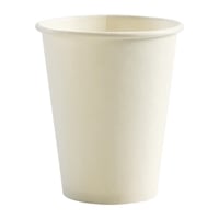 BioPak BioCup Single Wall White - 390ml 12oz 90mm (Pack 1000)