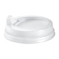 BioPak PS Small Sipper Lid White - 80mm (Pack 1000)