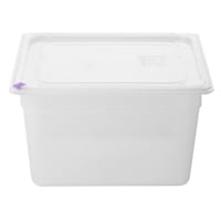 Hygiplas Click PP 1/2 GN Container with Lid & 7 Colour Clips 200mm 11.7Ltr (4 Pack)