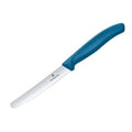 Victorinox Wavy Edge Steak and Tomato Knife Blue 110mm