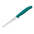 Victorinox Wavy Edge Steak and Tomato Knife - Green