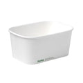 BioPak BioBoard Takeaway Base White - 1000ml (300 Pack)