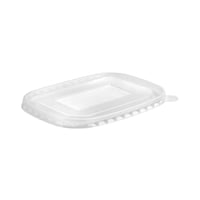 BioPak Paper Board Takeaway PP Lid to suit 500 - 1000ml (300 Pack)