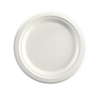BioPak BioPlates White 230mm (10 Pack)
