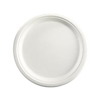 BioPak BioPlates White - 25cm (20 Pack)